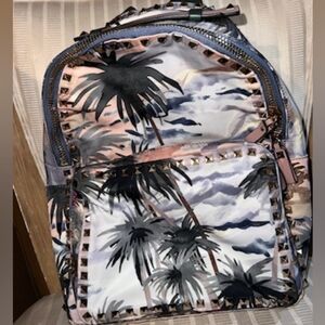 Valentino Hawaiian Couture Rockstud Backpack